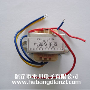 5W电源变压器9V*2
