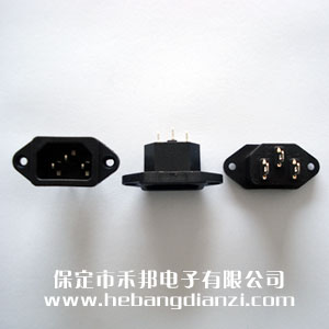 电源座(zuò)3针 优质