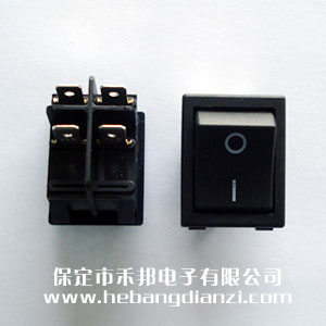 优质KCD2-201船型开(kāi)关(guān) 黑色