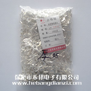 冷压接(jiē)线端子 U型叉 UT1.5-4 加(jiā)厚