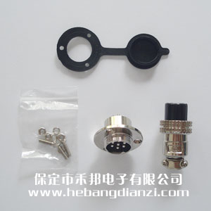 航空插(chā)头 GX19-7P带法兰