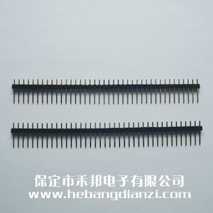 2.54单排针 长13mm