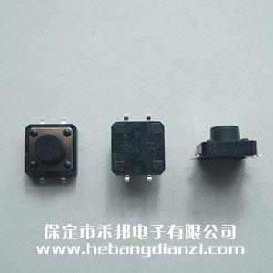 贴式轻触(chù)开(kāi)关12*12*7mm